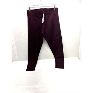 J Peterman Stretch Pant/Leggings Ankle Pant Plum Used in Photo Shoot SZ S